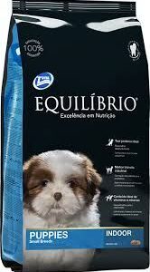 Equilibrio cachorro raza pequeña